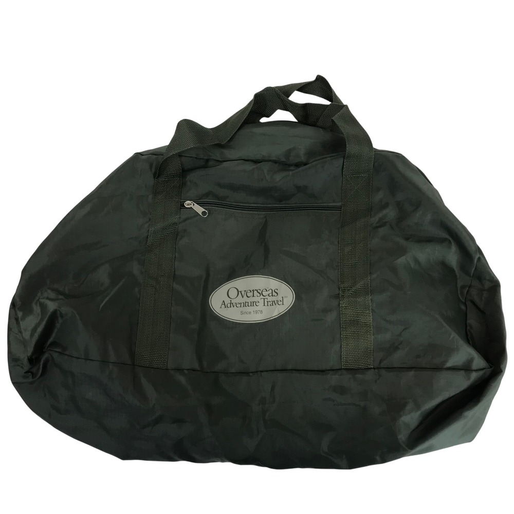 Overseas Adventure Travel Duffle Bag Carry On and Small Cross Body Back Pack
